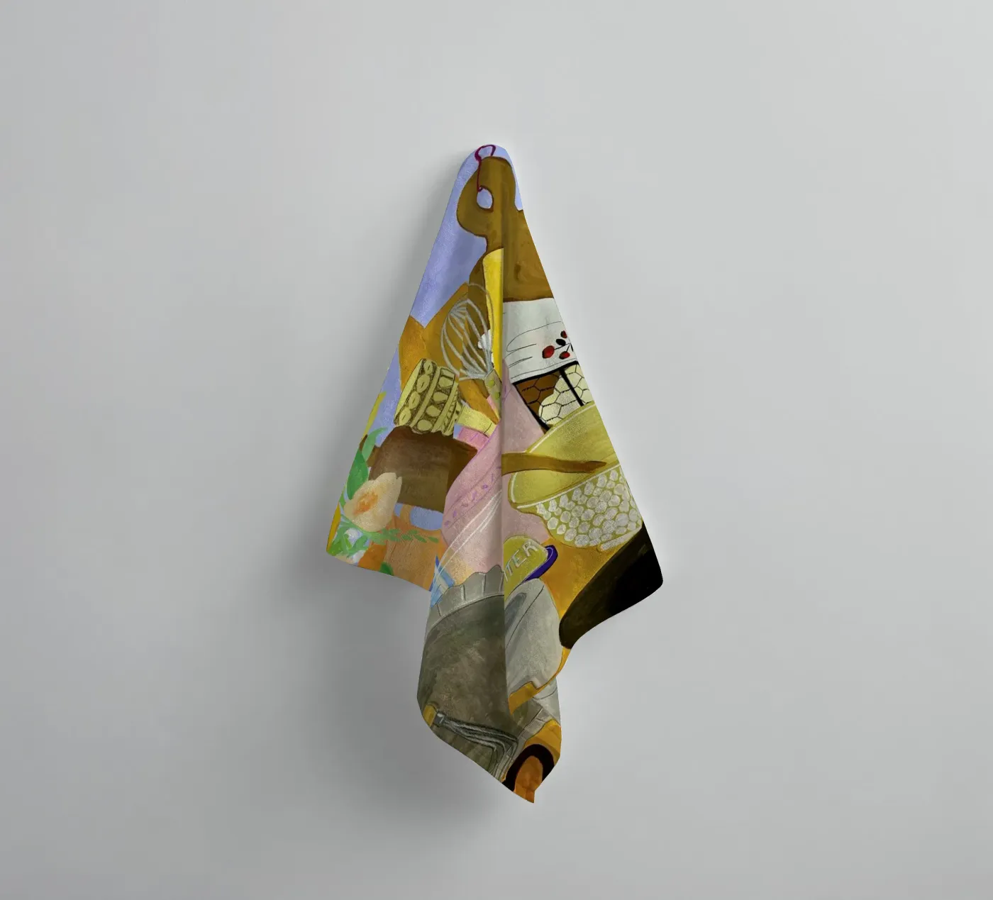 Baking Clutter towel by Paloma Kua