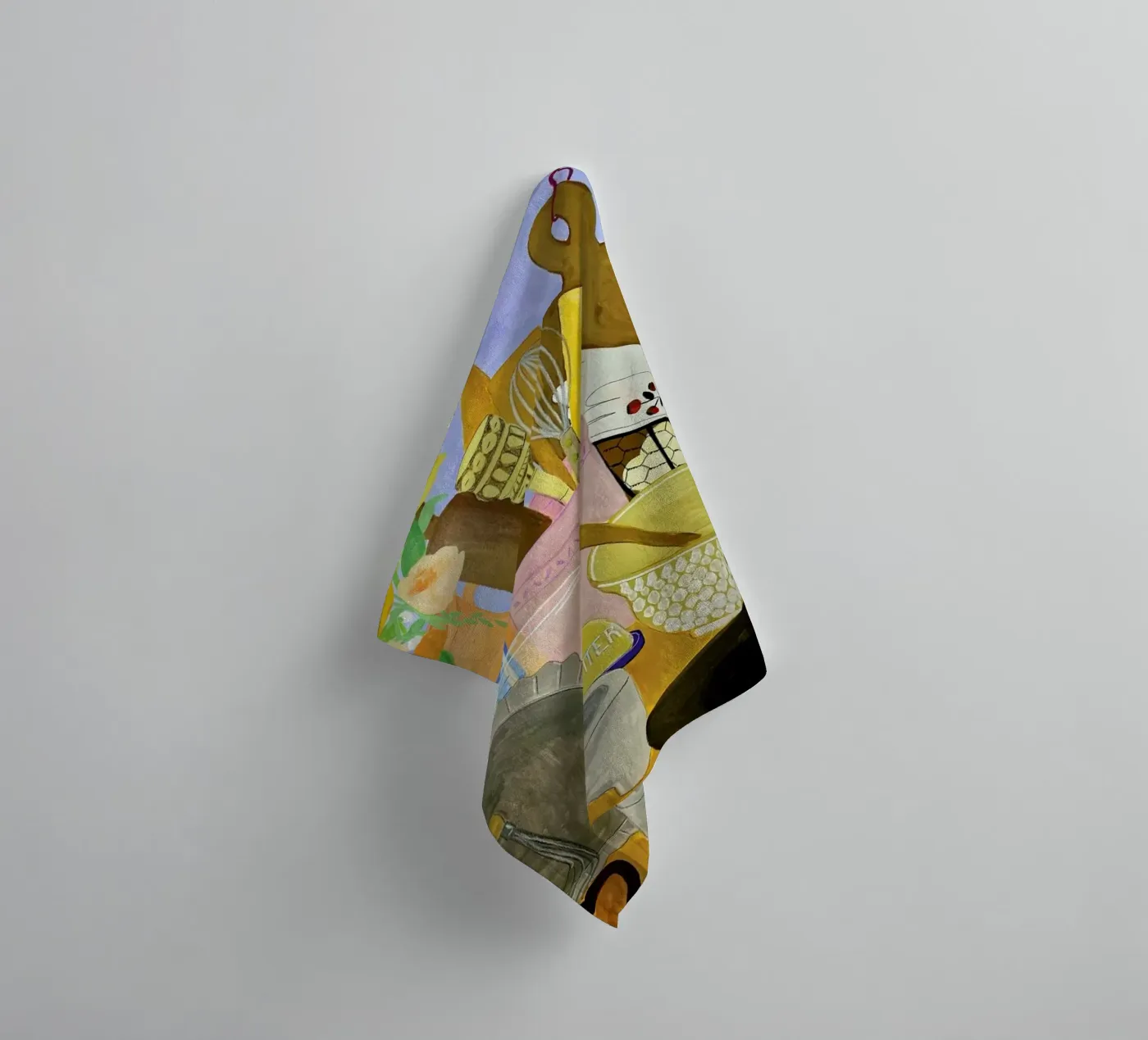 Baking Clutter towel by Paloma Kua