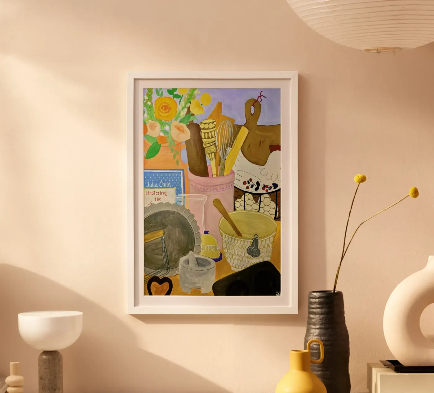 Baking Clutter Poster von Paloma Kua