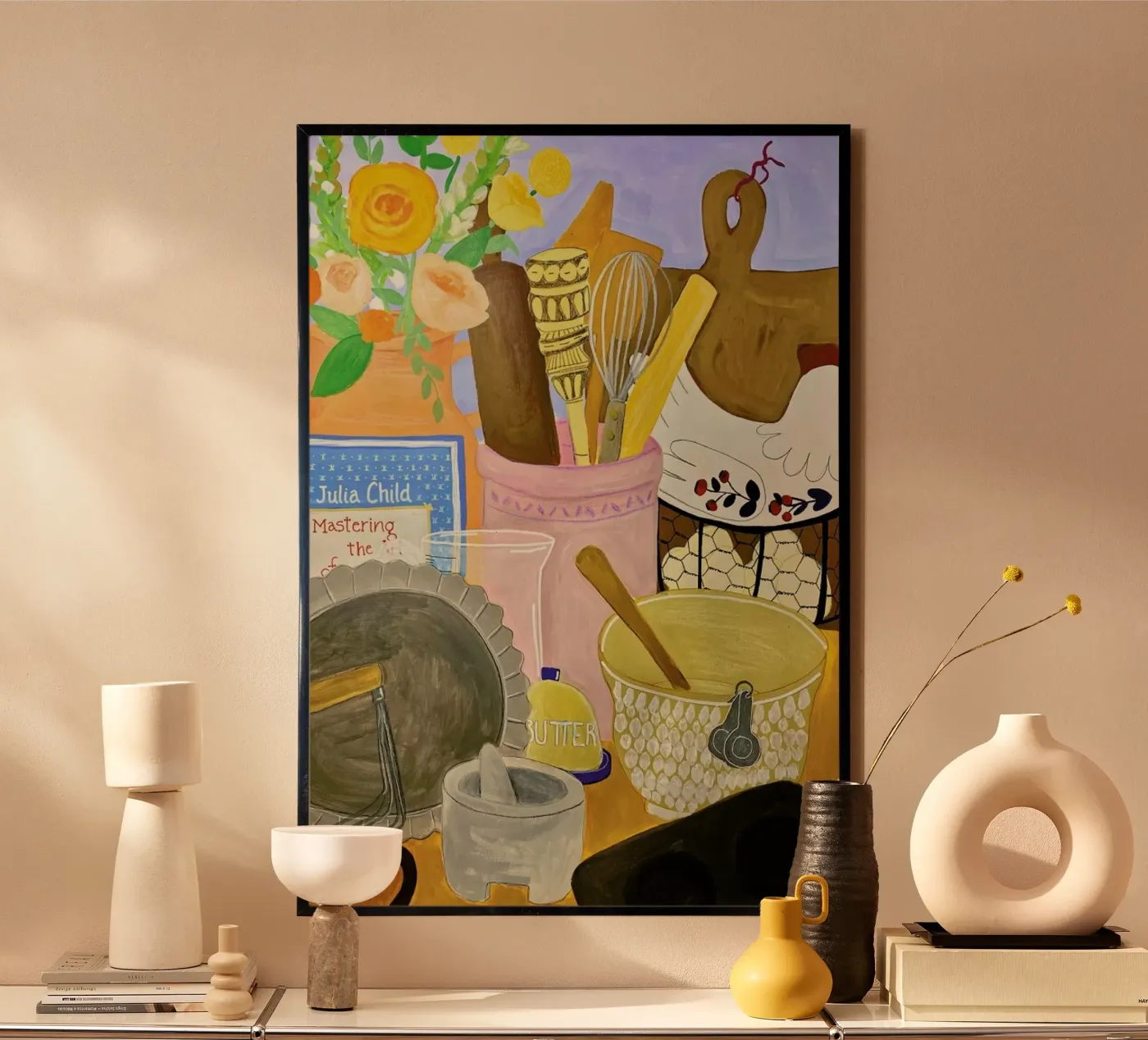 Baking Clutter Poster von Paloma Kua