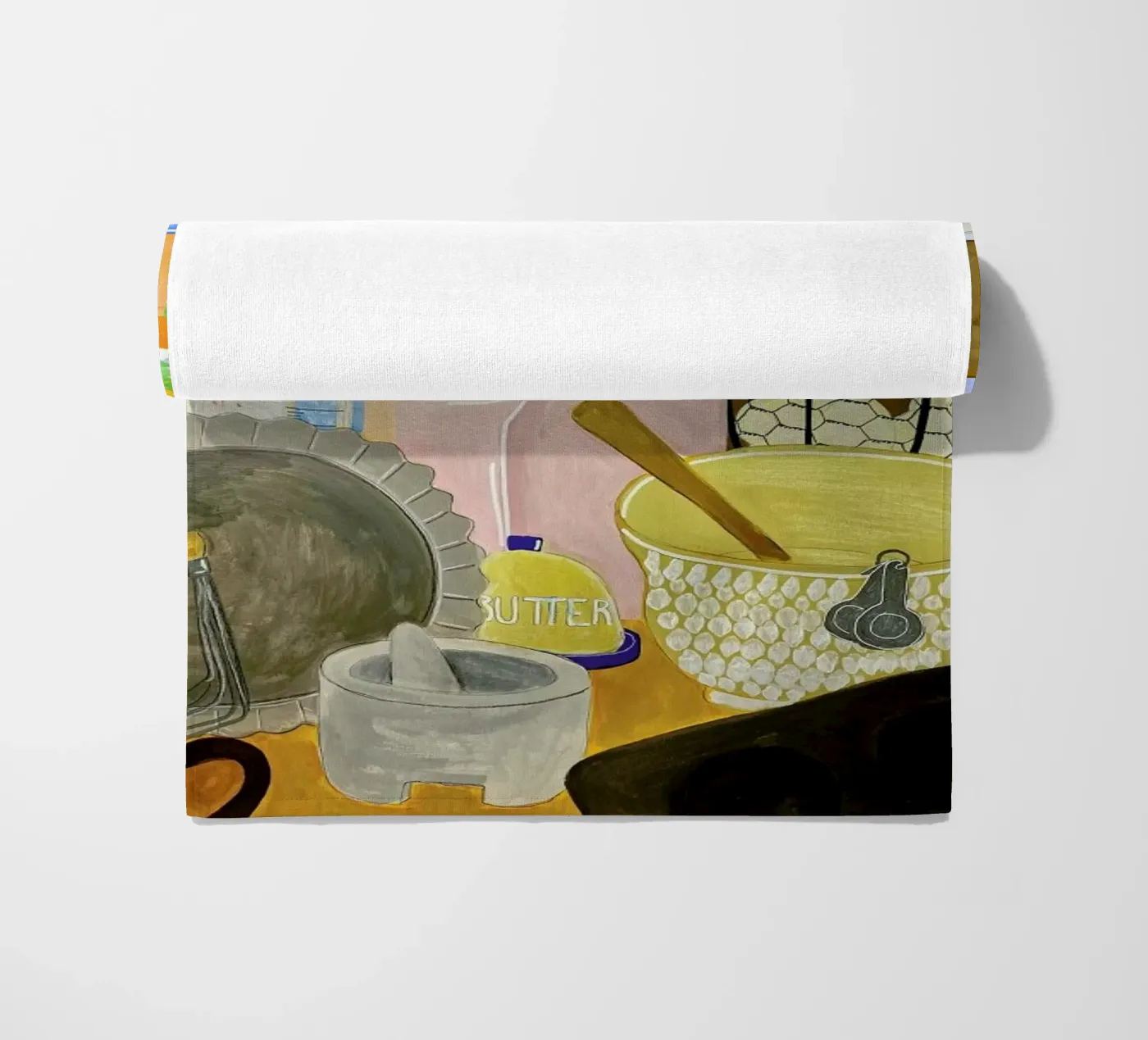 Baking Clutter Strandtuch von Paloma Kua