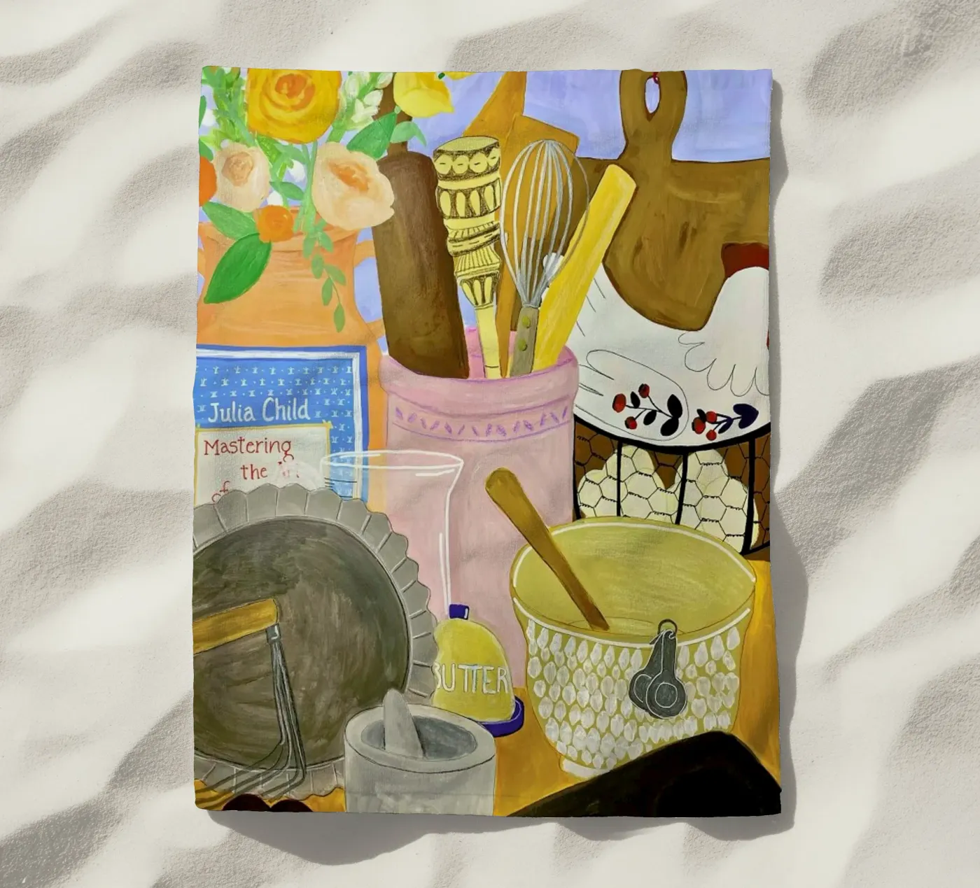 Baking Clutter Strandtuch von Paloma Kua