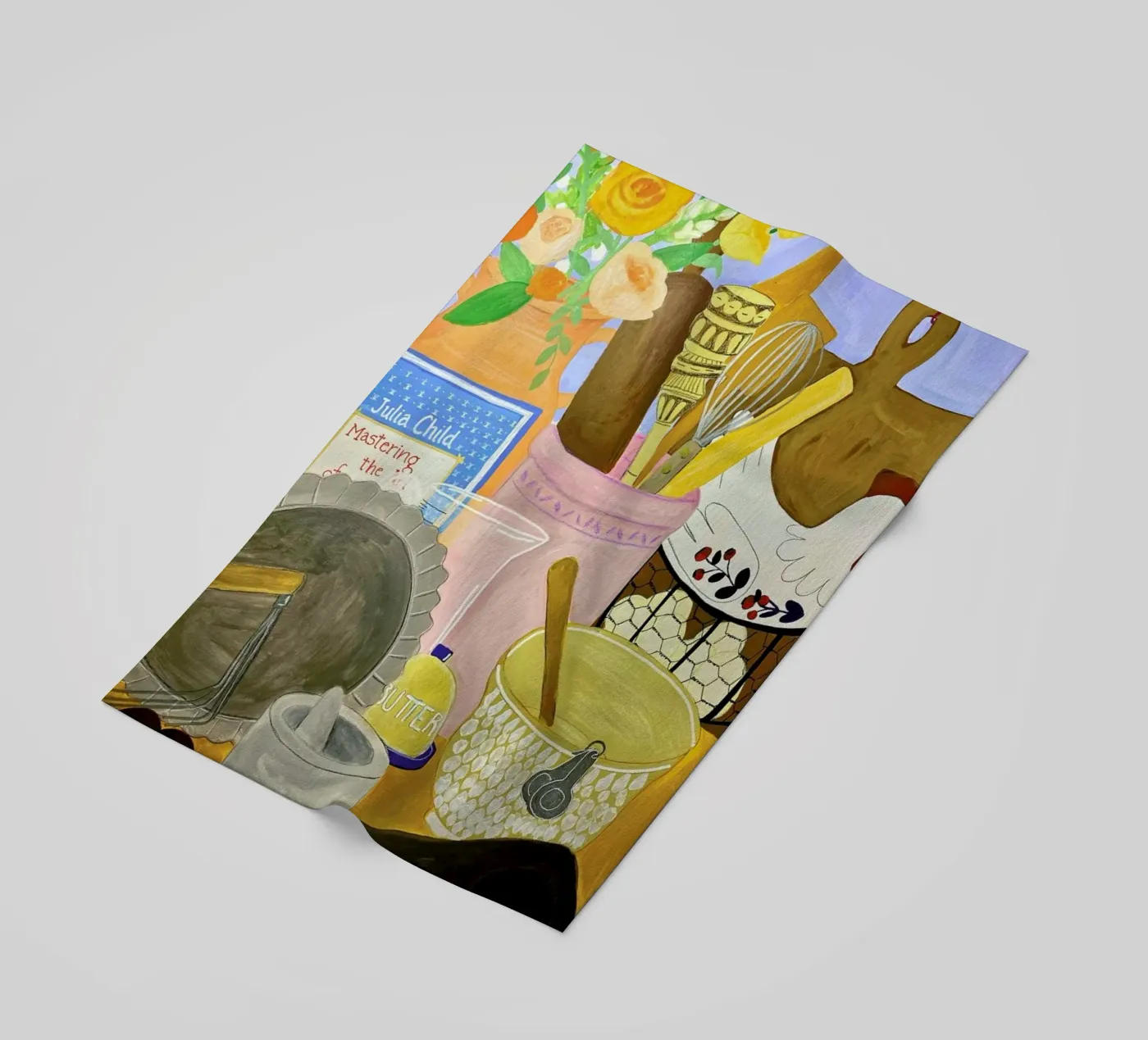 Baking Clutter Strandtuch von Paloma Kua