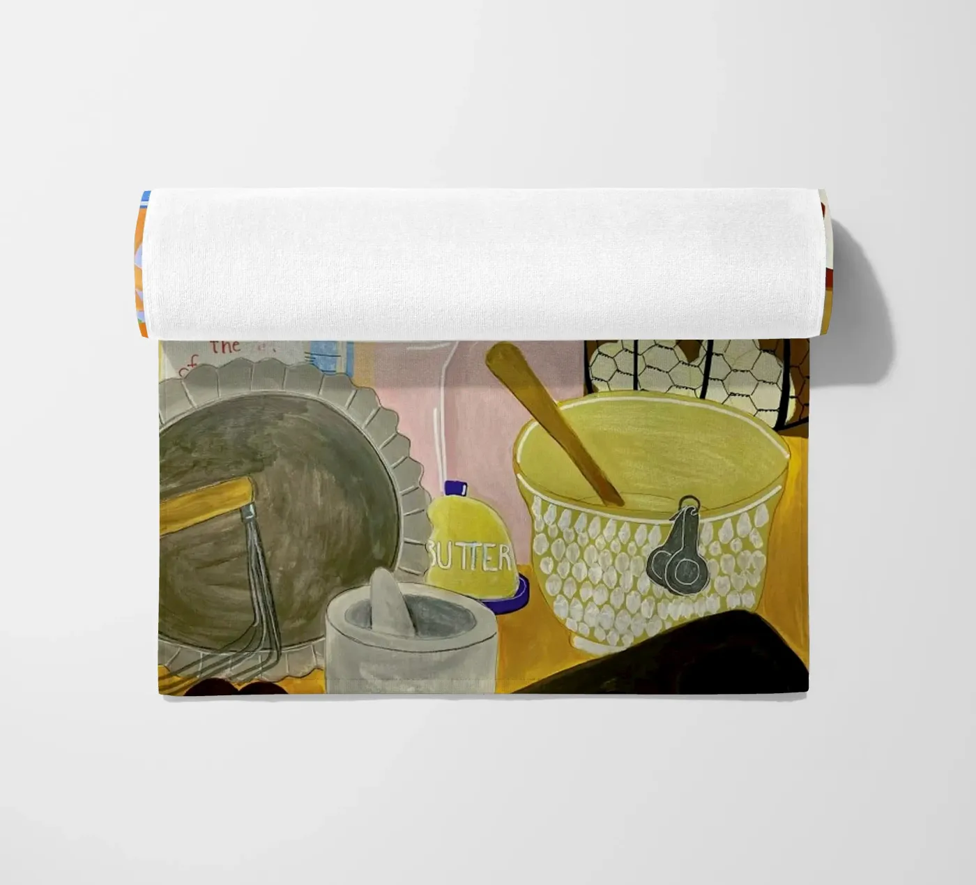 Baking Clutter Strandtuch von Paloma Kua