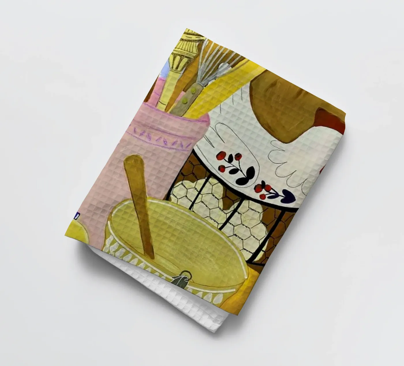 Baking Clutter Geschirrtuch von Paloma Kua