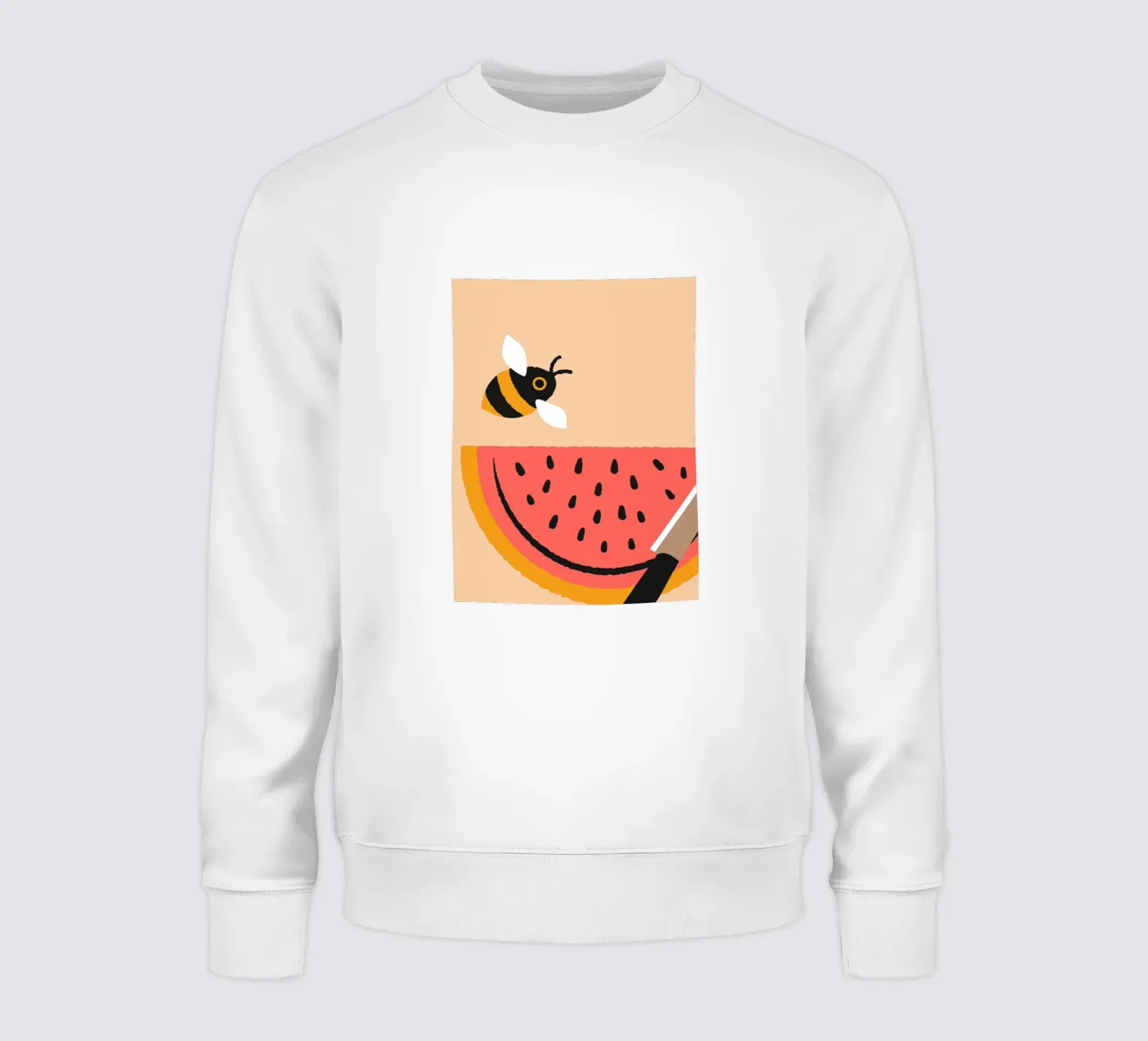 Watermelon and Bees sweat de TRENDY POSTER SHOP
