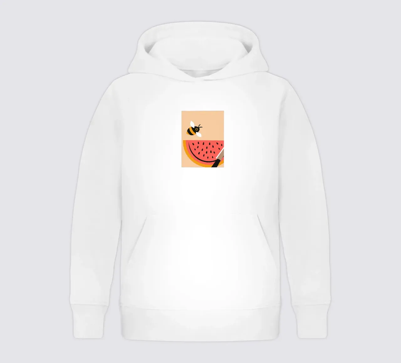 Anguria e api felpa bambino con cappuccio da TRENDY POSTER SHOP
