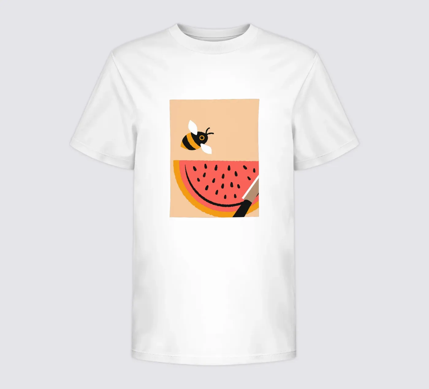 Watermelon and Bees t-shirt enfant de TRENDY POSTER SHOP