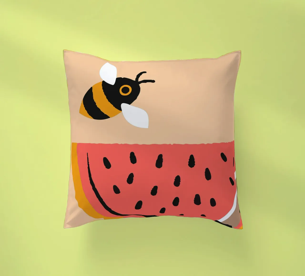 Anguria e api cuscino da TRENDY POSTER SHOP
