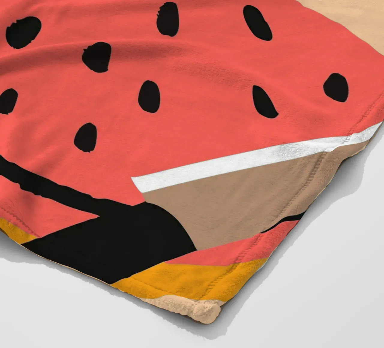 Anguria e api coperta in pile da TRENDY POSTER SHOP