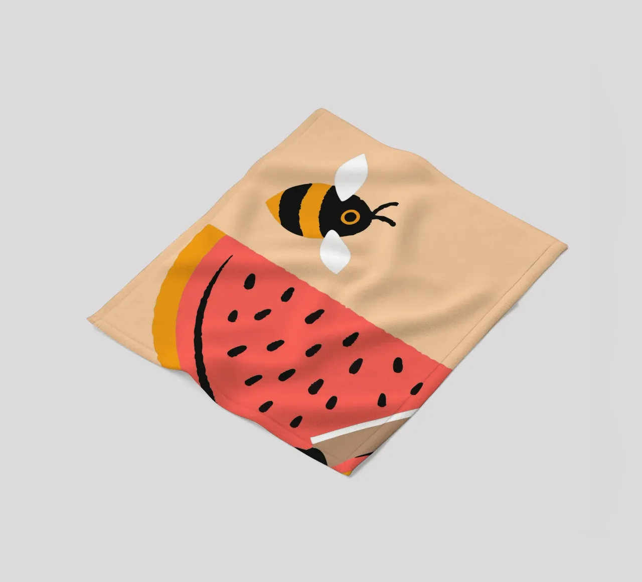 Anguria e api coperta in pile da TRENDY POSTER SHOP