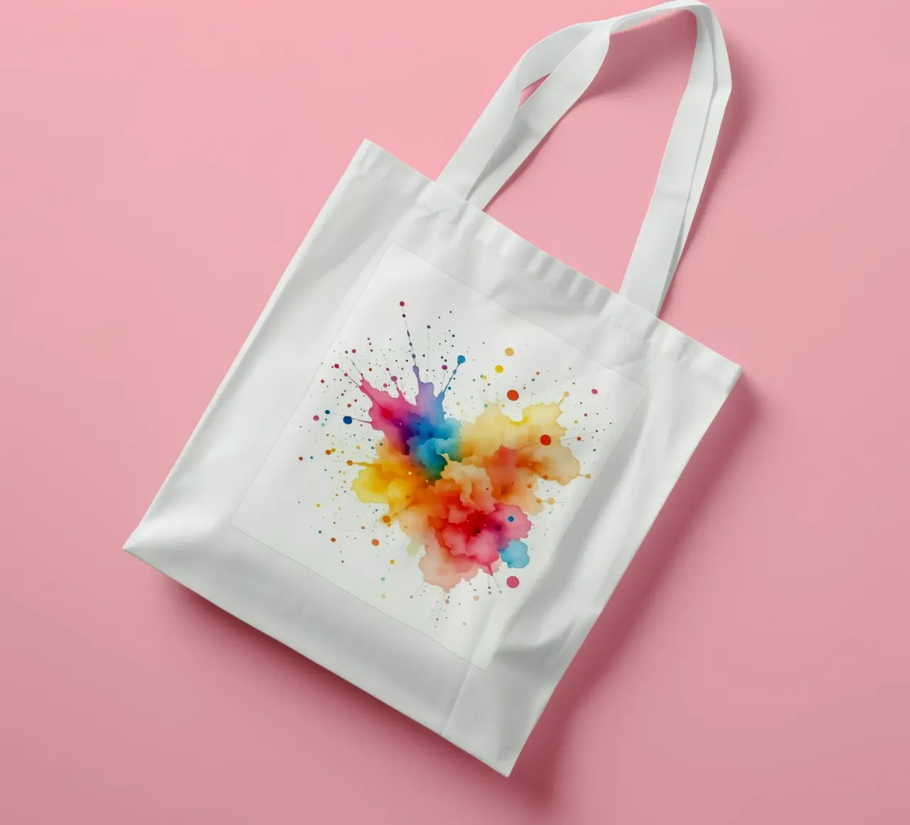 Colore blob_styleA_3 borsa in juta da Farb- und Blütenzauber by LK