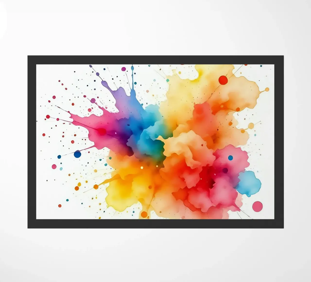 Tache de couleur_StilA_3 paillasson de Farb- und Blütenzauber by LK
