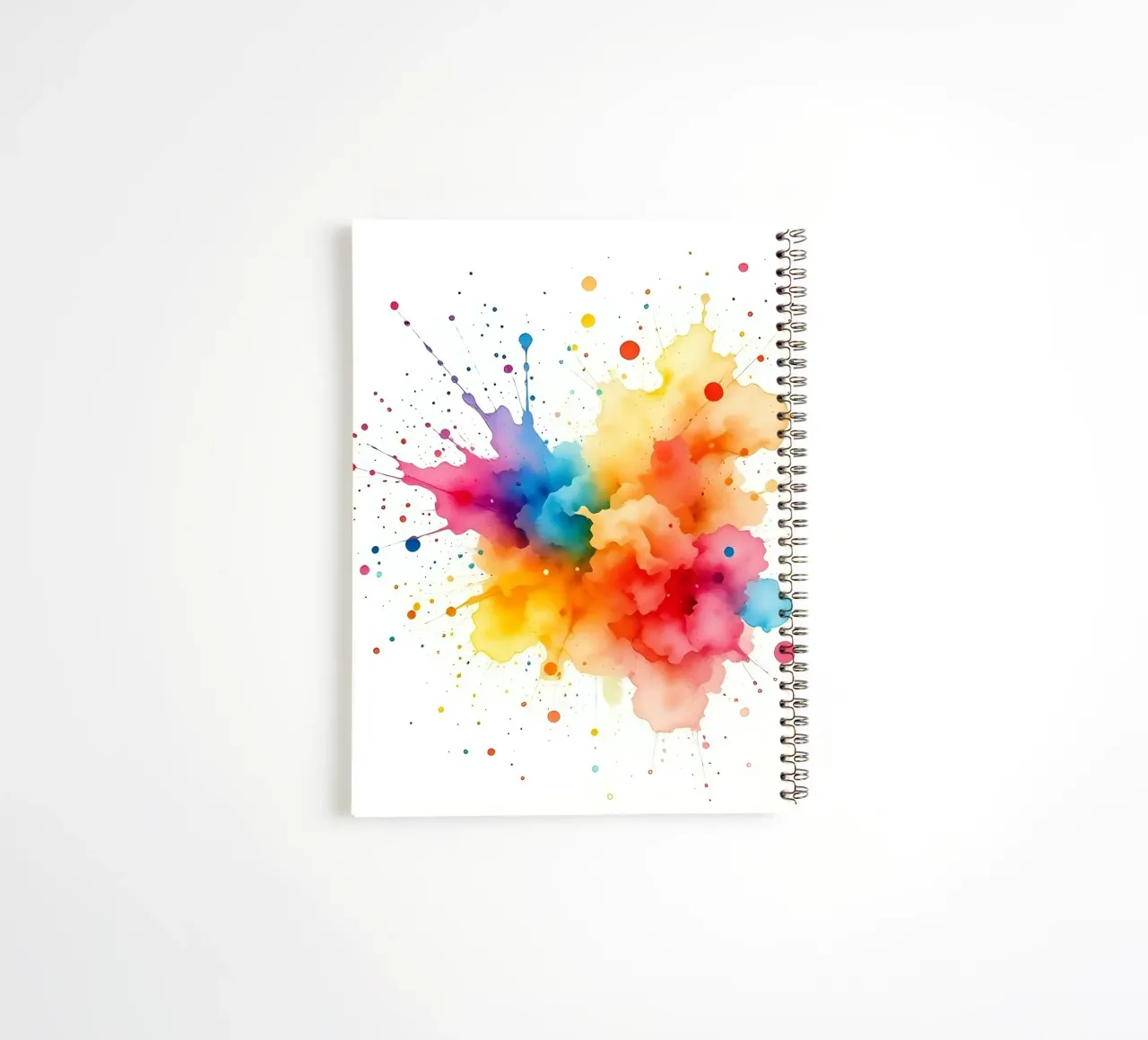 Colour blob_styleA_3 spiral notebook by Farb- und Blütenzauber by LK