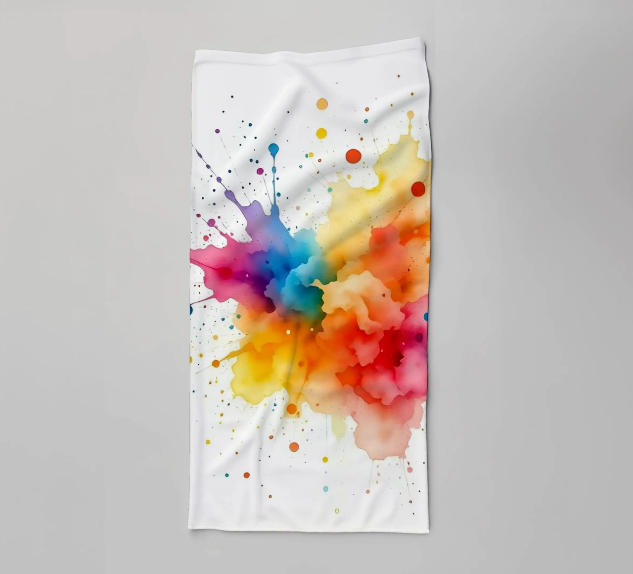Colore blob_styleA_3 asciugamano da bagno da Farb- und Blütenzauber by LK