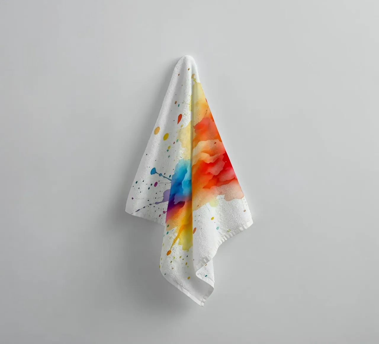 Tache de couleur_StilA_3 serviette de bain de Farb- und Blütenzauber by LK