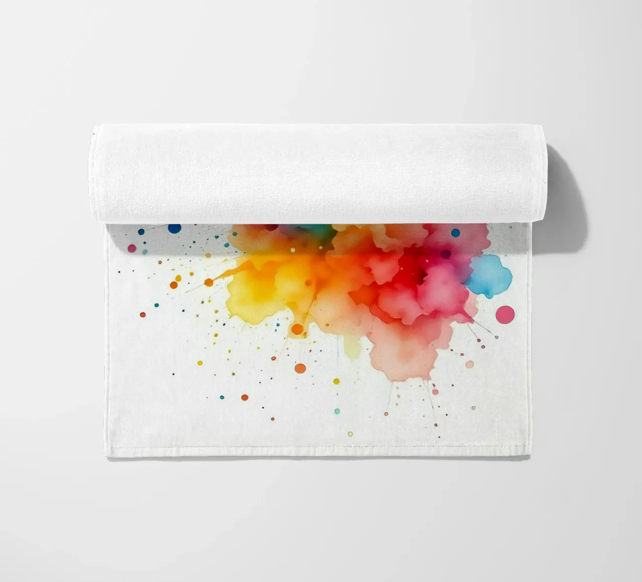 Colour blob_styleA_3 beach towel by Farb- und Blütenzauber by LK