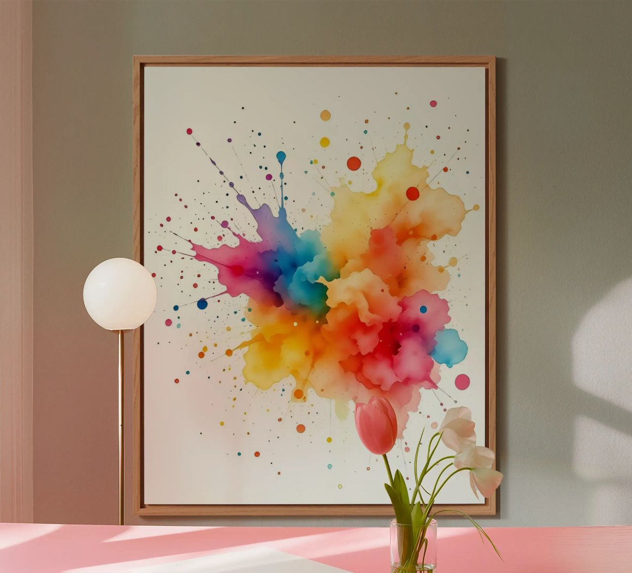 Colore blob_styleA_3 alluminio dibond da Farb- und Blütenzauber by LK