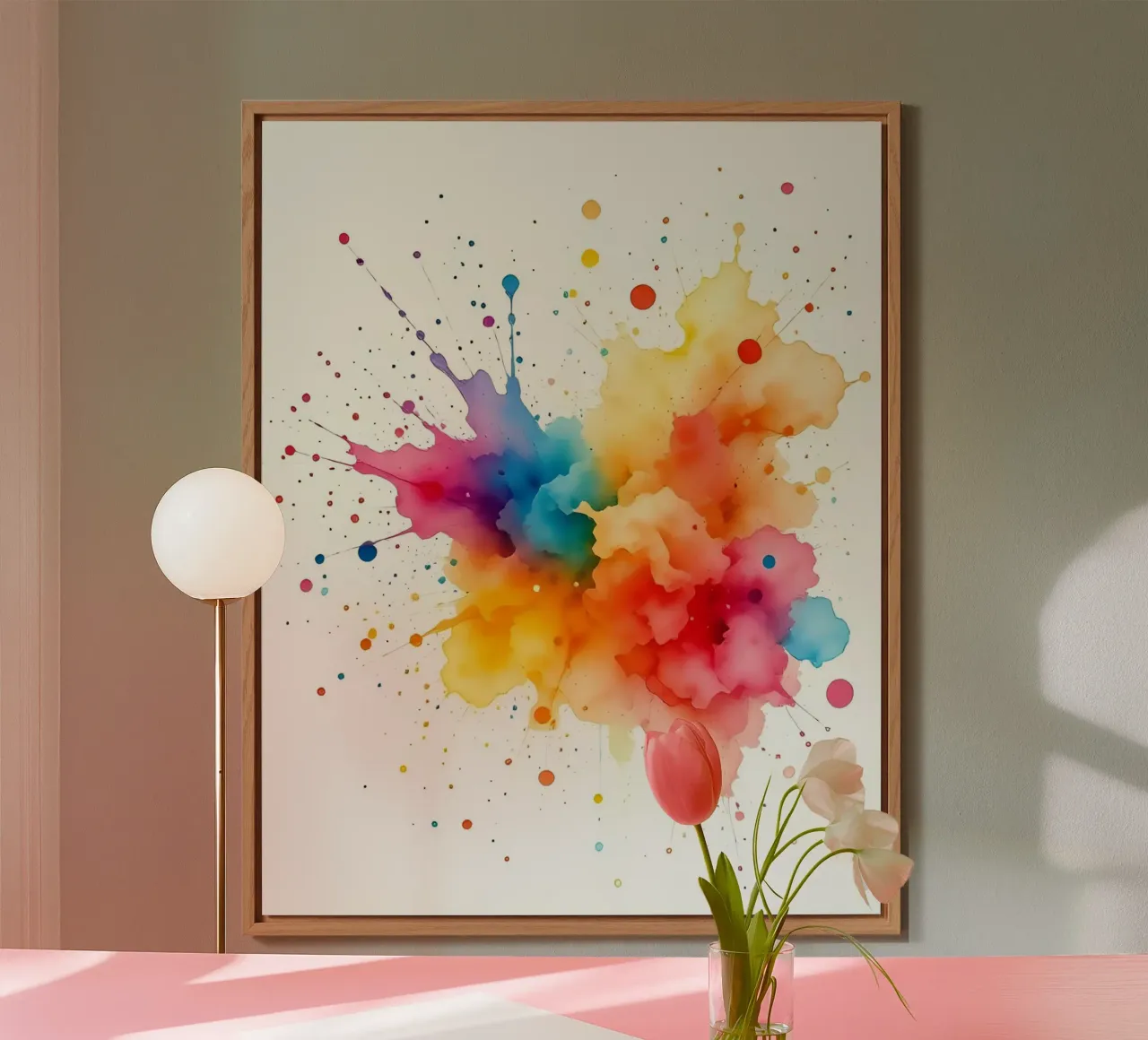 Colore blob_styleA_3 alluminio dibond da Farb- und Blütenzauber by LK