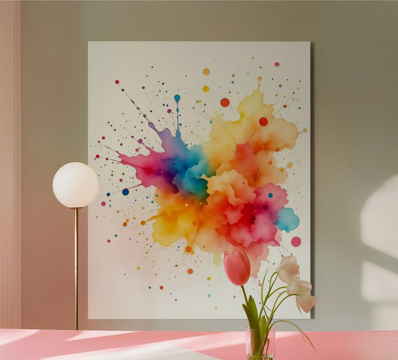 Colore blob_styleA_3 alluminio dibond da Farb- und Blütenzauber by LK