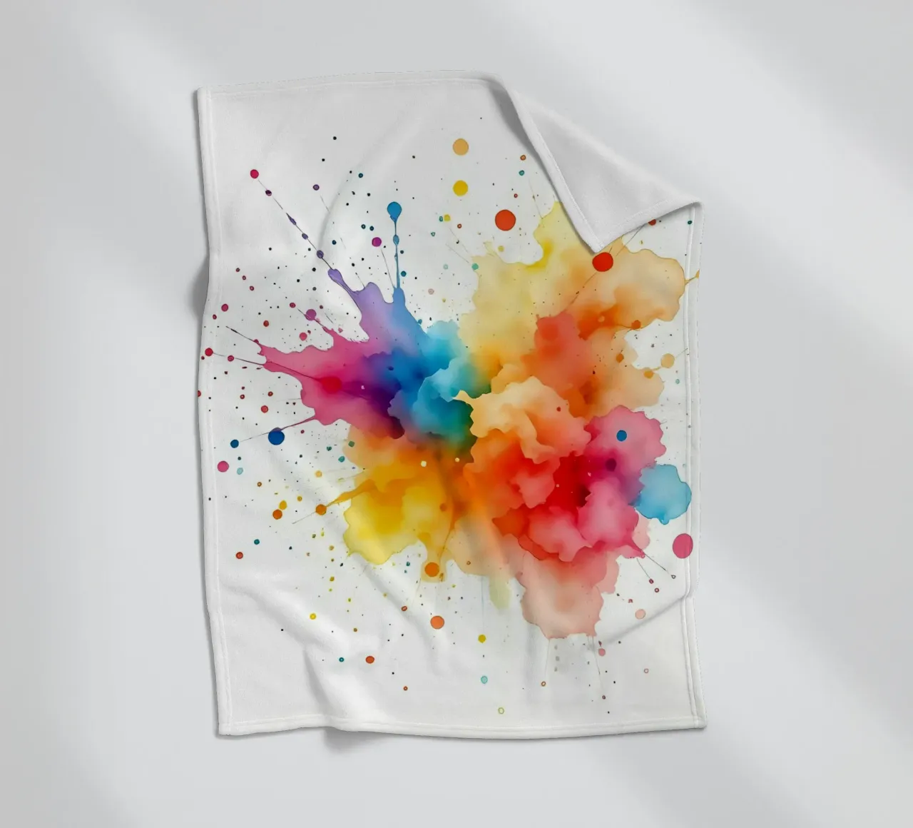 Tache de couleur_StilA_3 plaid polaire de Farb- und Blütenzauber by LK