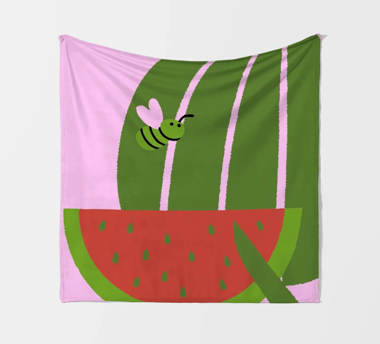 Anguria e api coperta in pile da TRENDY POSTER SHOP