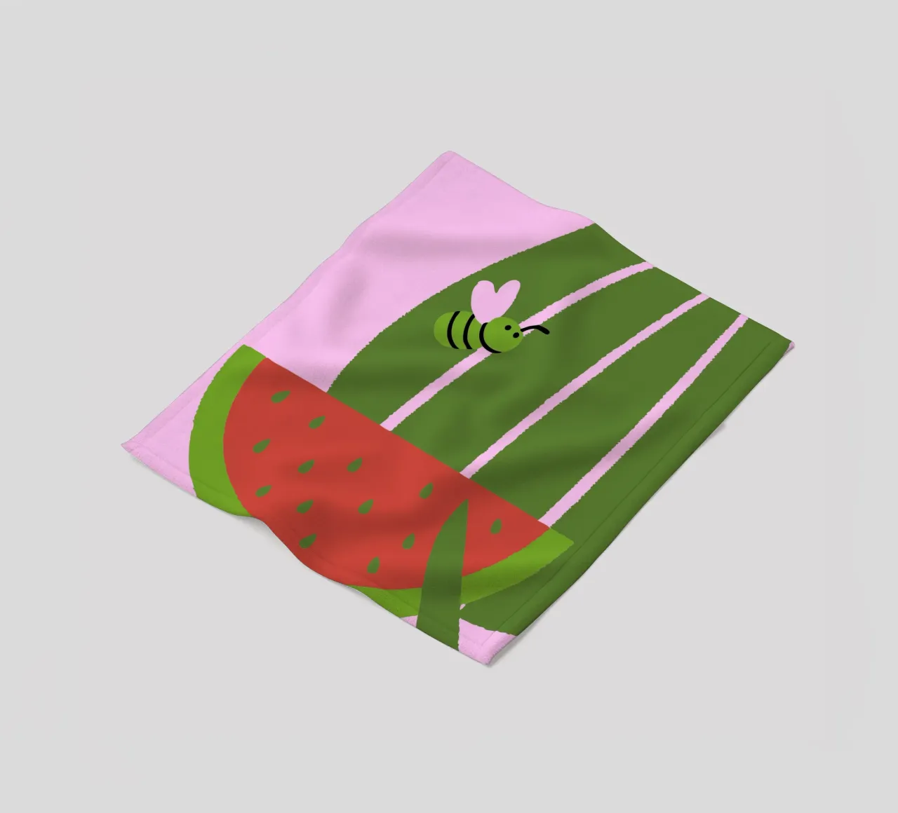 Anguria e api coperta in pile da TRENDY POSTER SHOP