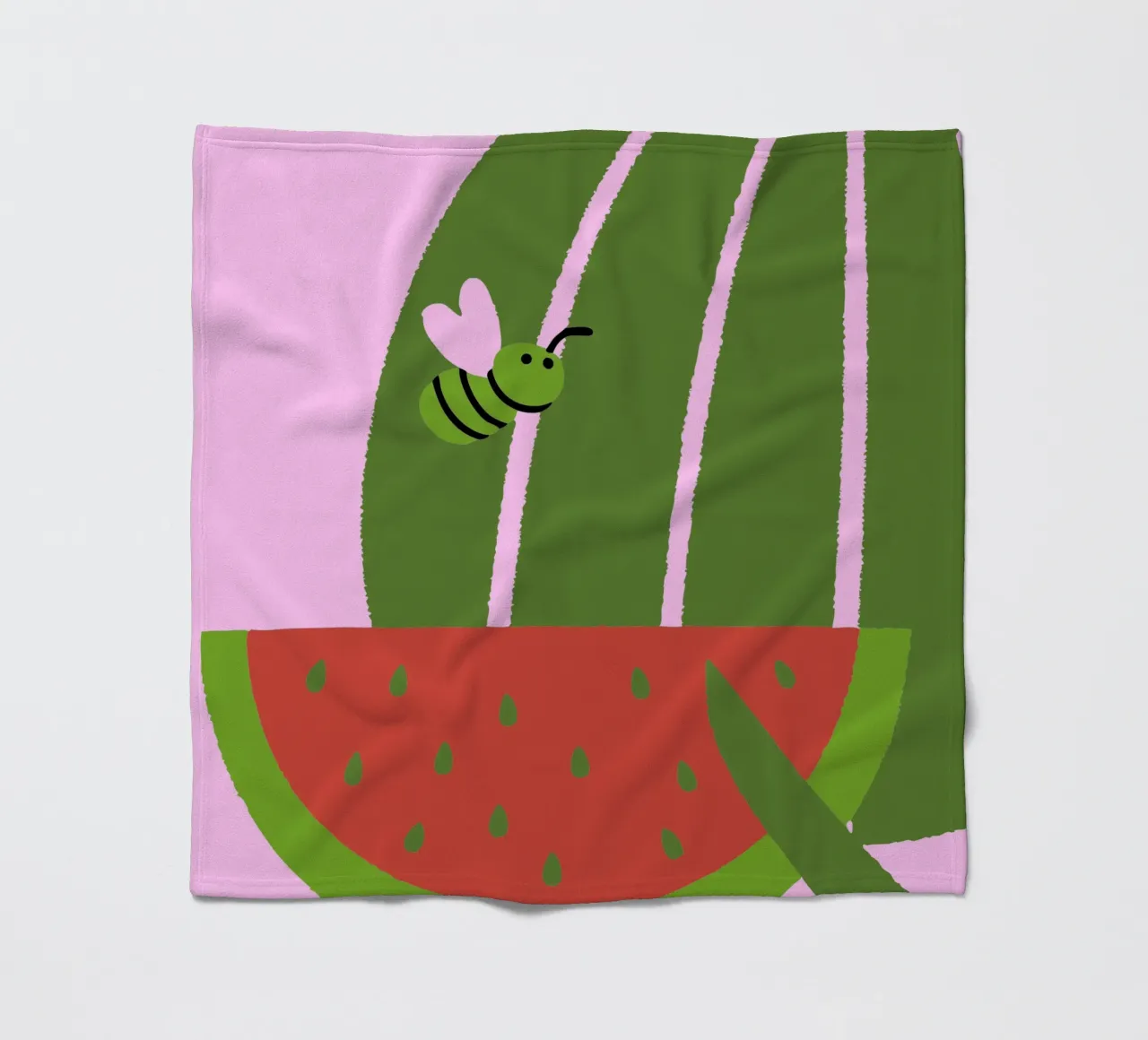 Anguria e api coperta in pile da TRENDY POSTER SHOP