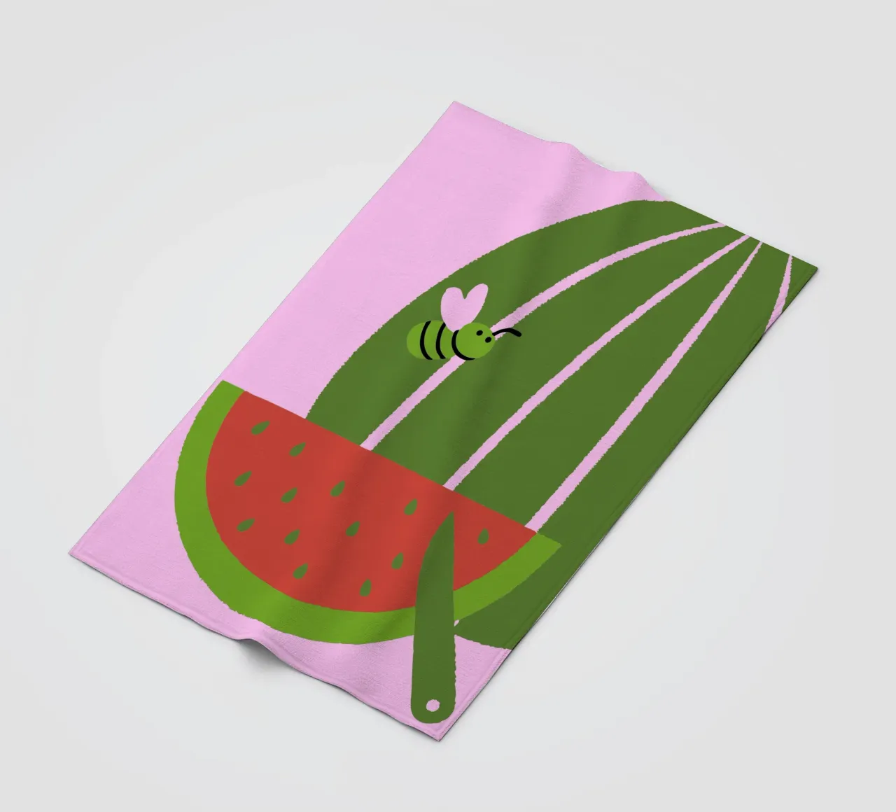 Anguria e api coperta in pile da TRENDY POSTER SHOP