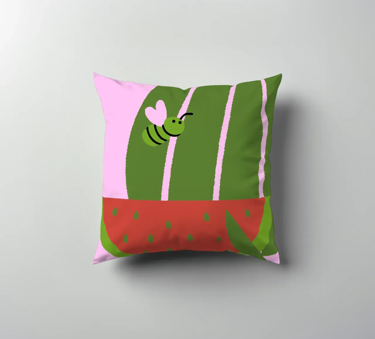 Anguria e api cuscino da TRENDY POSTER SHOP