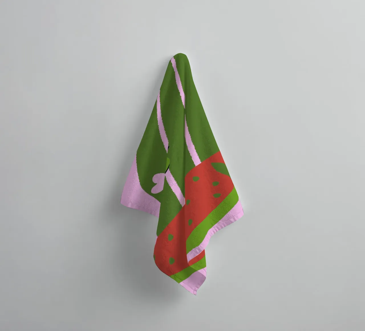 Anguria e api asciugamano da bagno da TRENDY POSTER SHOP