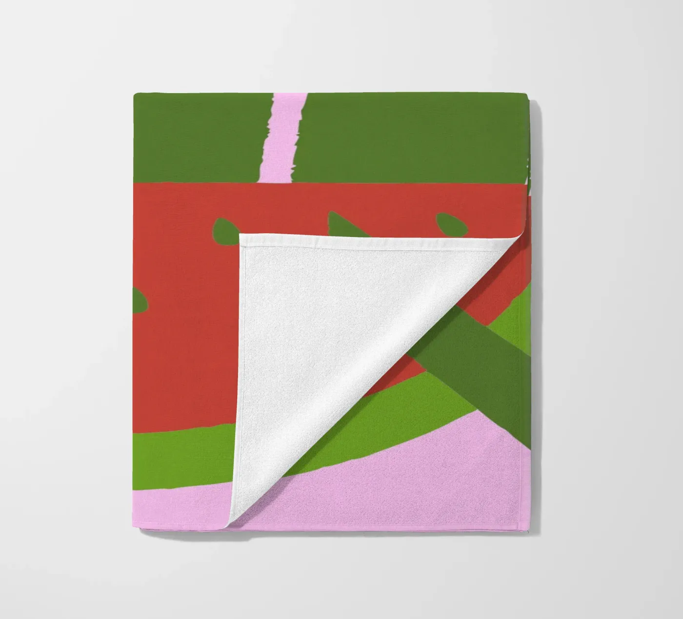 Watermelon and Bees beach towel by TRENDY POSTER SHOP