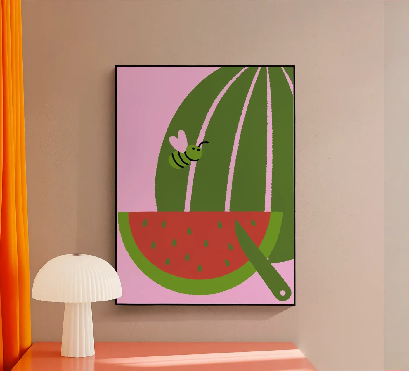 Anguria e api plexiglass da TRENDY POSTER SHOP