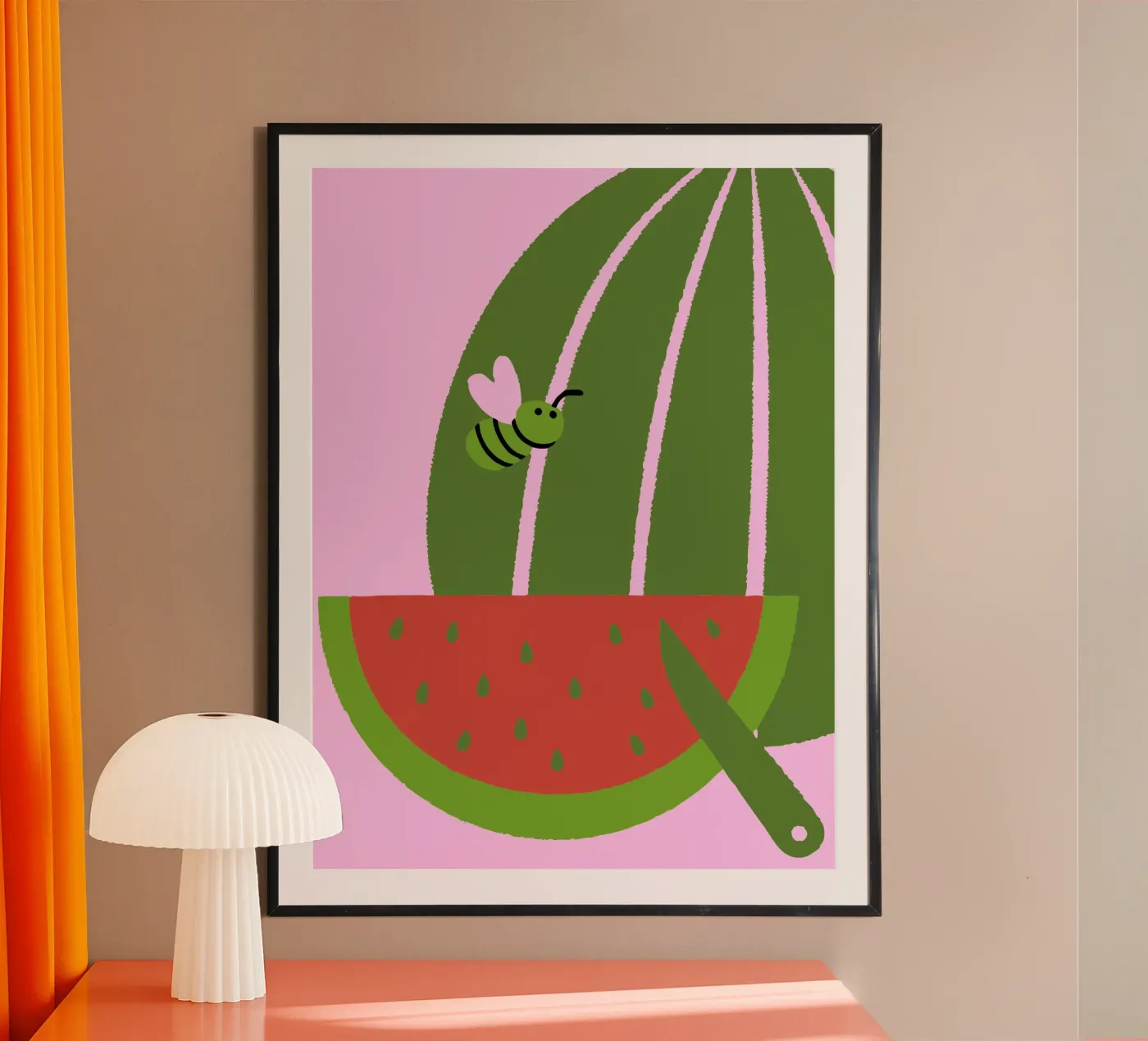 Anguria e api poster da TRENDY POSTER SHOP