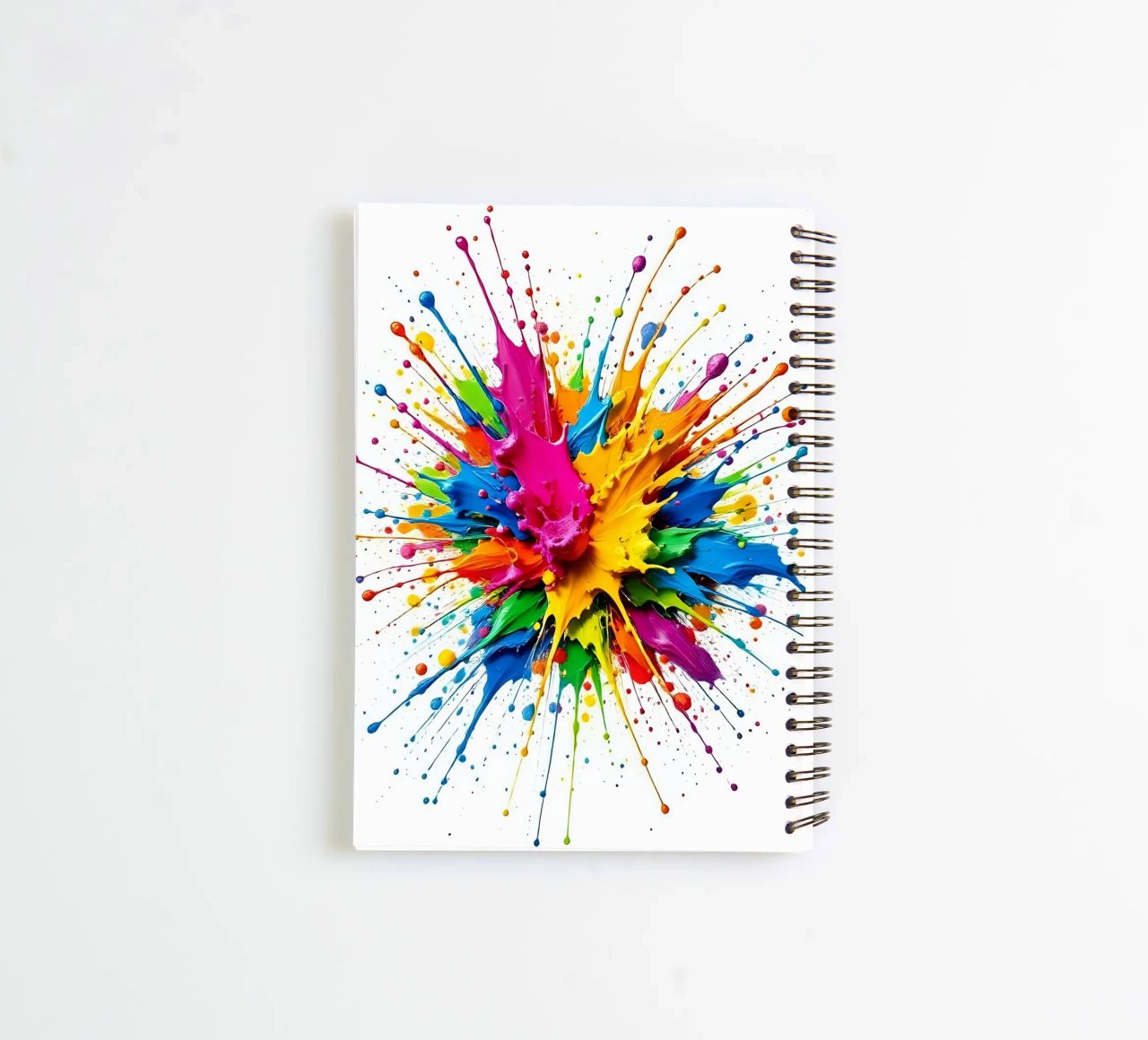 Colour blob_StyleB_1 spiral notebook by Farb- und Blütenzauber by LK