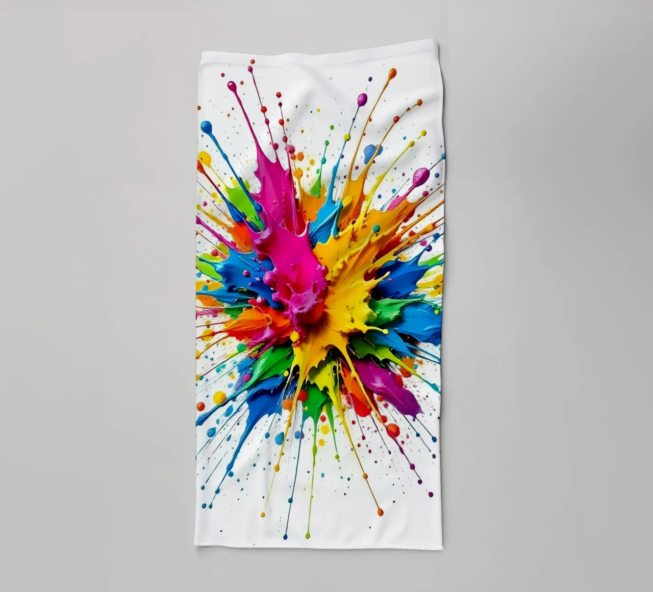 Tache de couleur_StilB_1 serviette de bain de Farb- und Blütenzauber by LK