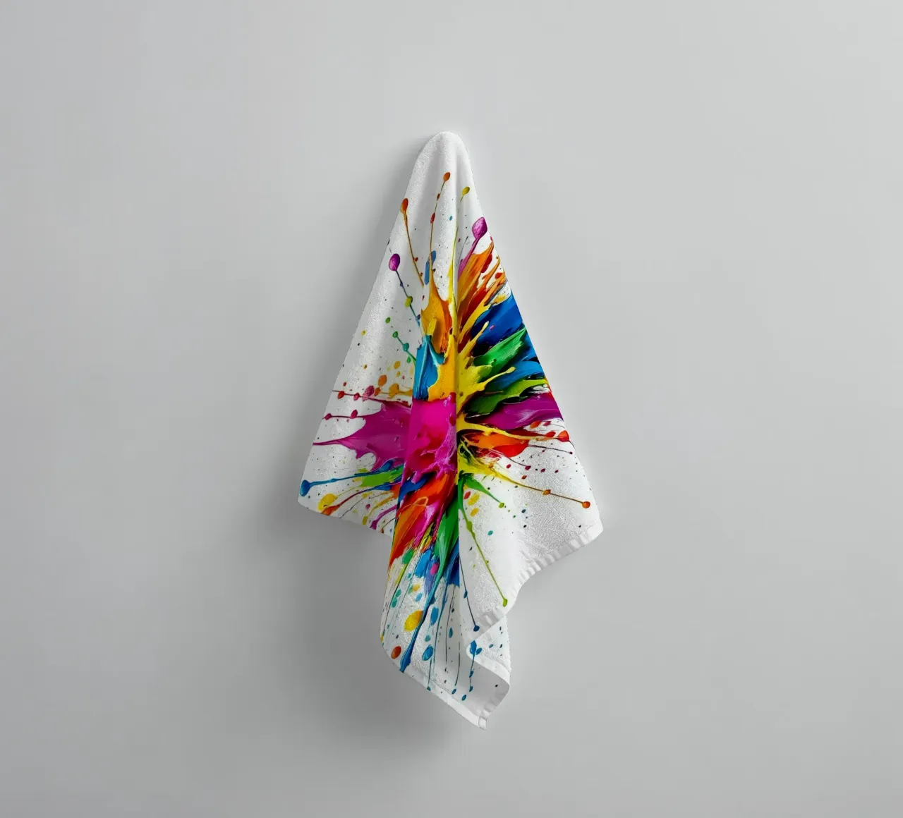 Tache de couleur_StilB_1 serviette de bain de Farb- und Blütenzauber by LK