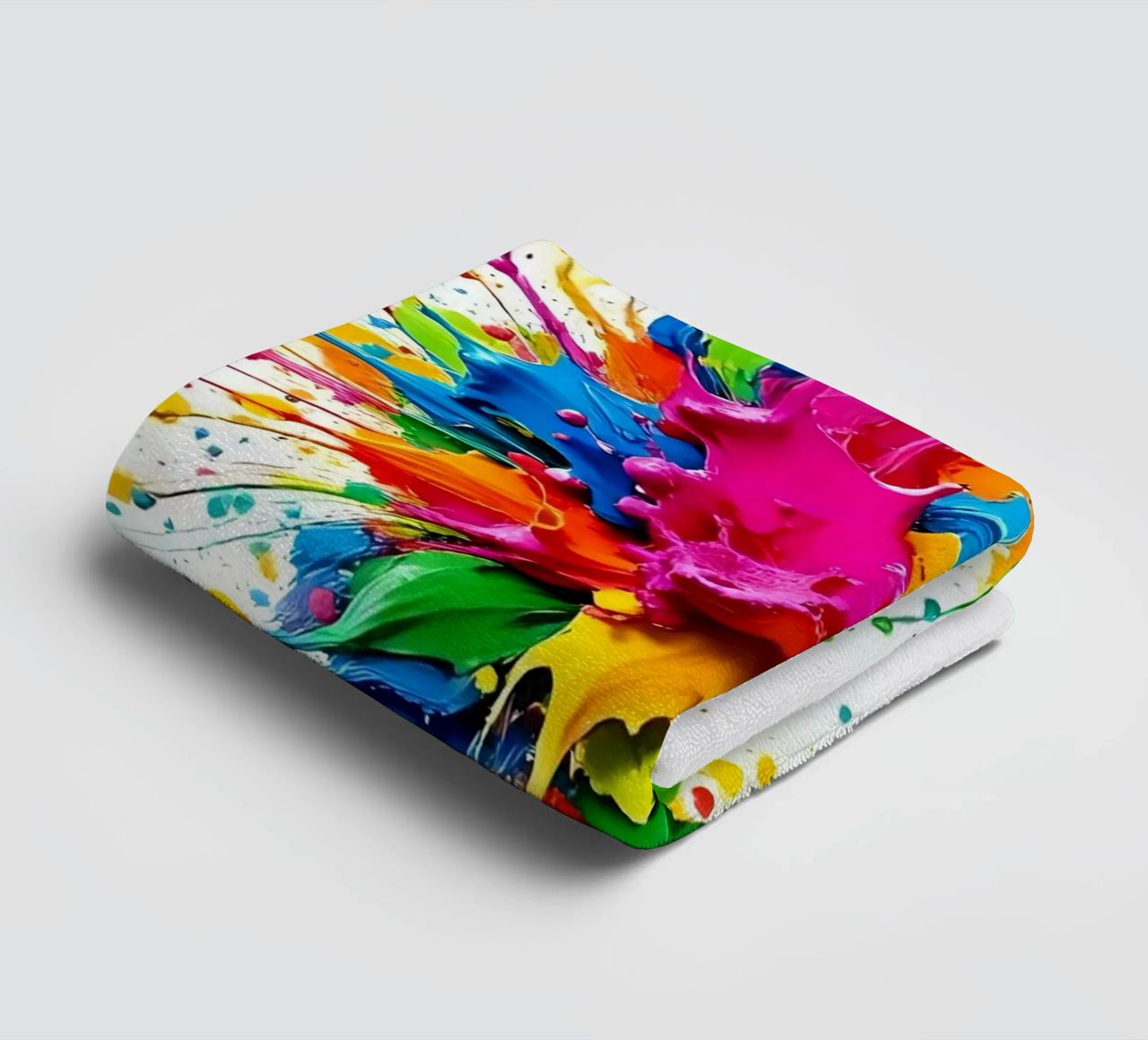 Colore blob_StyleB_1 asciugamano da bagno da Farb- und Blütenzauber by LK