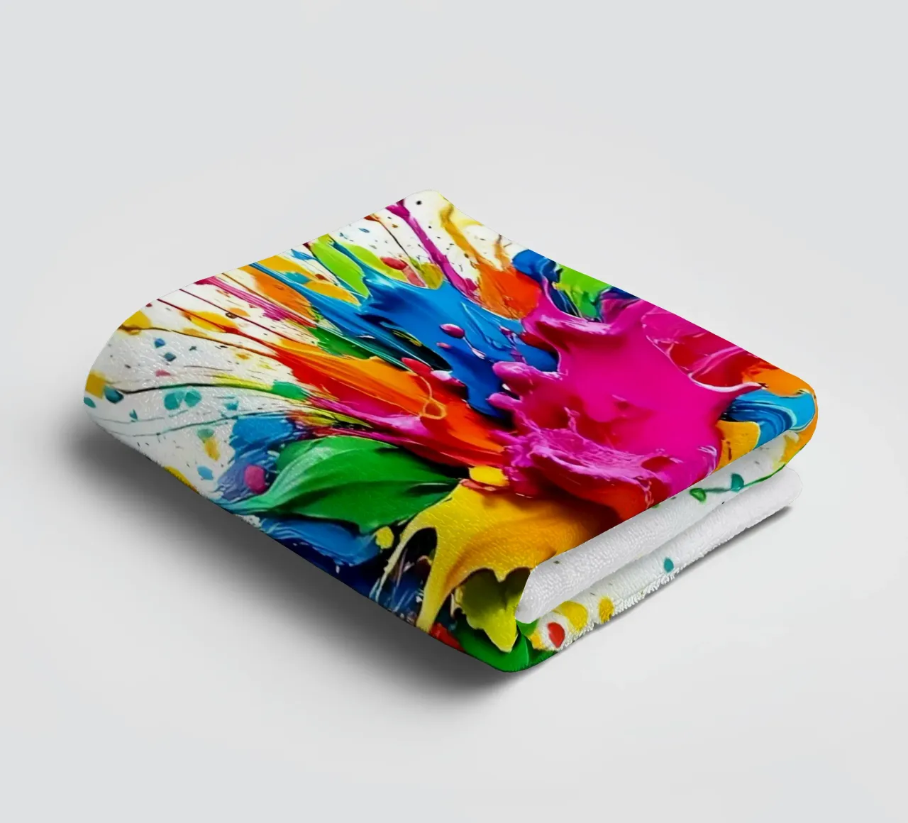 Colore blob_StyleB_1 asciugamano da bagno da Farb- und Blütenzauber by LK