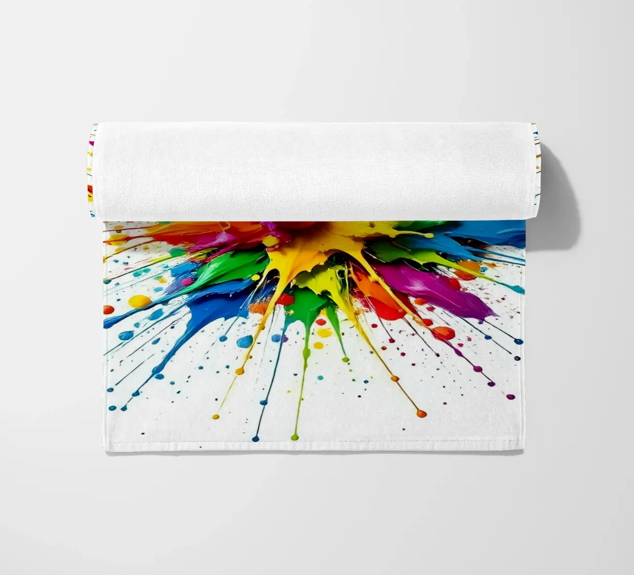 Tache de couleur_StilB_1 serviette de plage de Farb- und Blütenzauber by LK