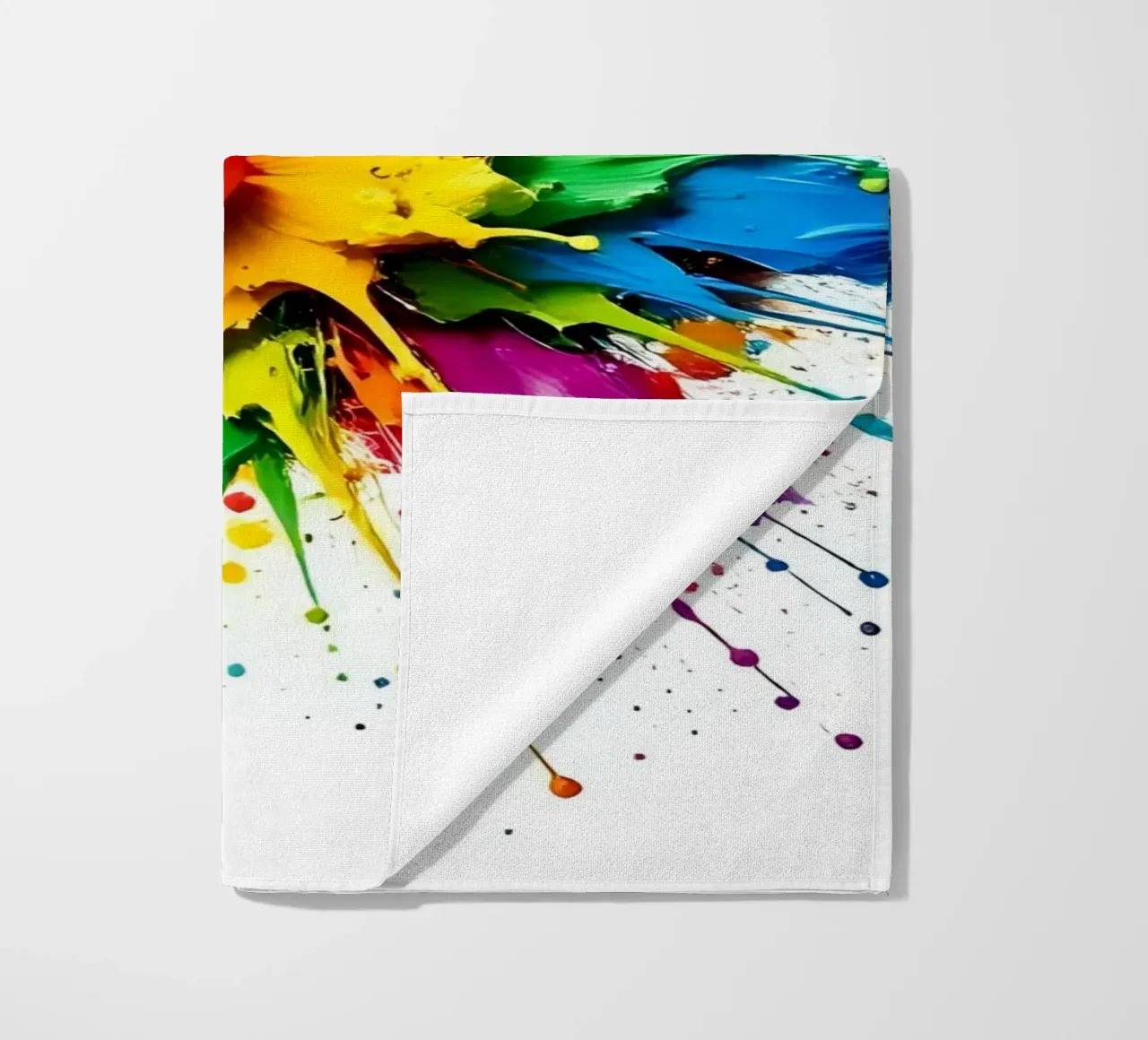Tache de couleur_StilB_1 serviette de plage de Farb- und Blütenzauber by LK