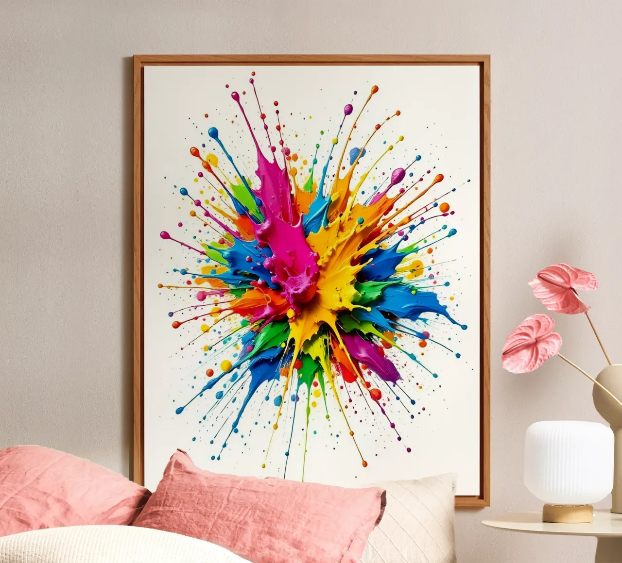 Colore blob_StyleB_1 alluminio dibond da Farb- und Blütenzauber by LK