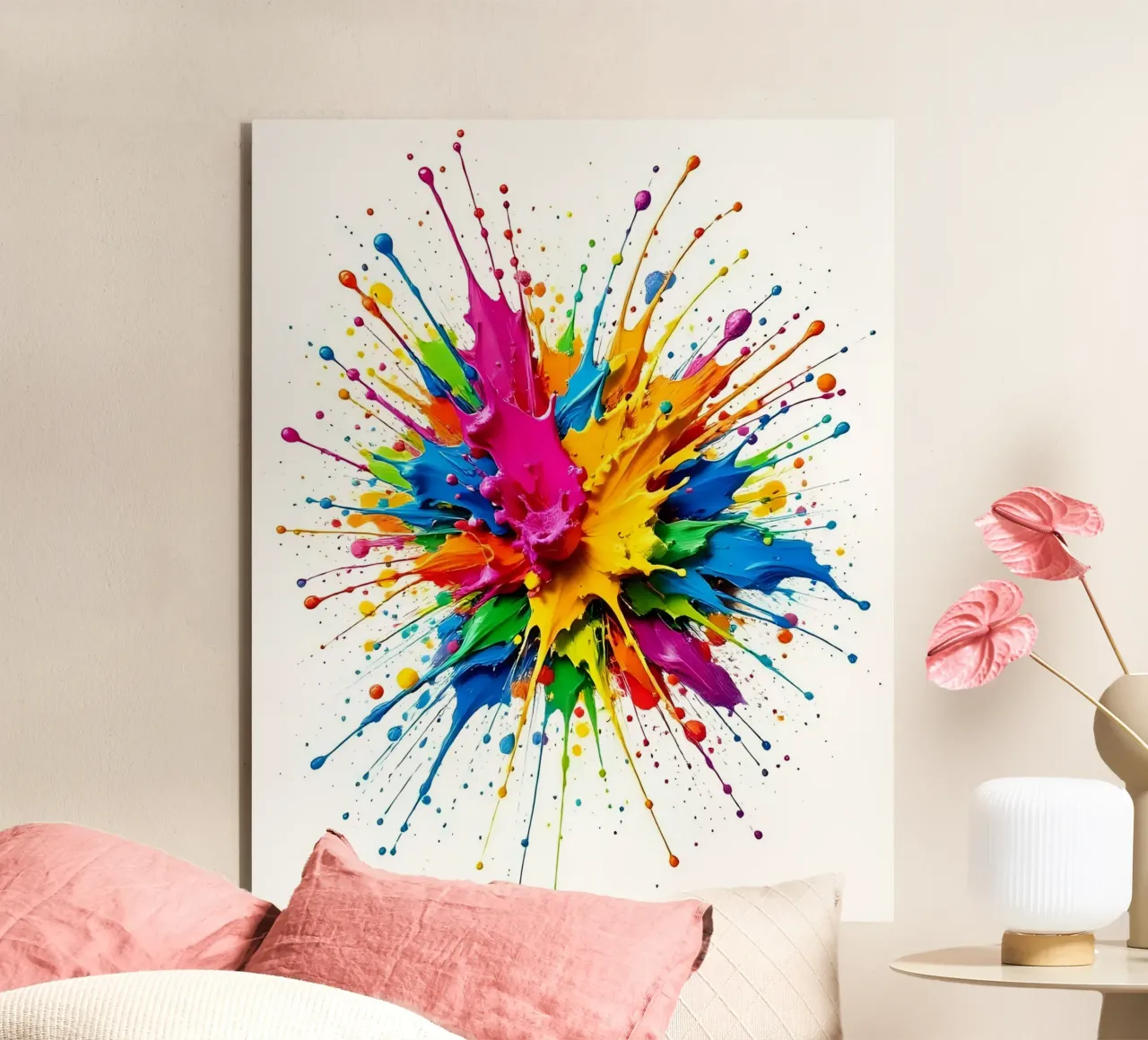 Colore blob_StyleB_1 alluminio dibond da Farb- und Blütenzauber by LK