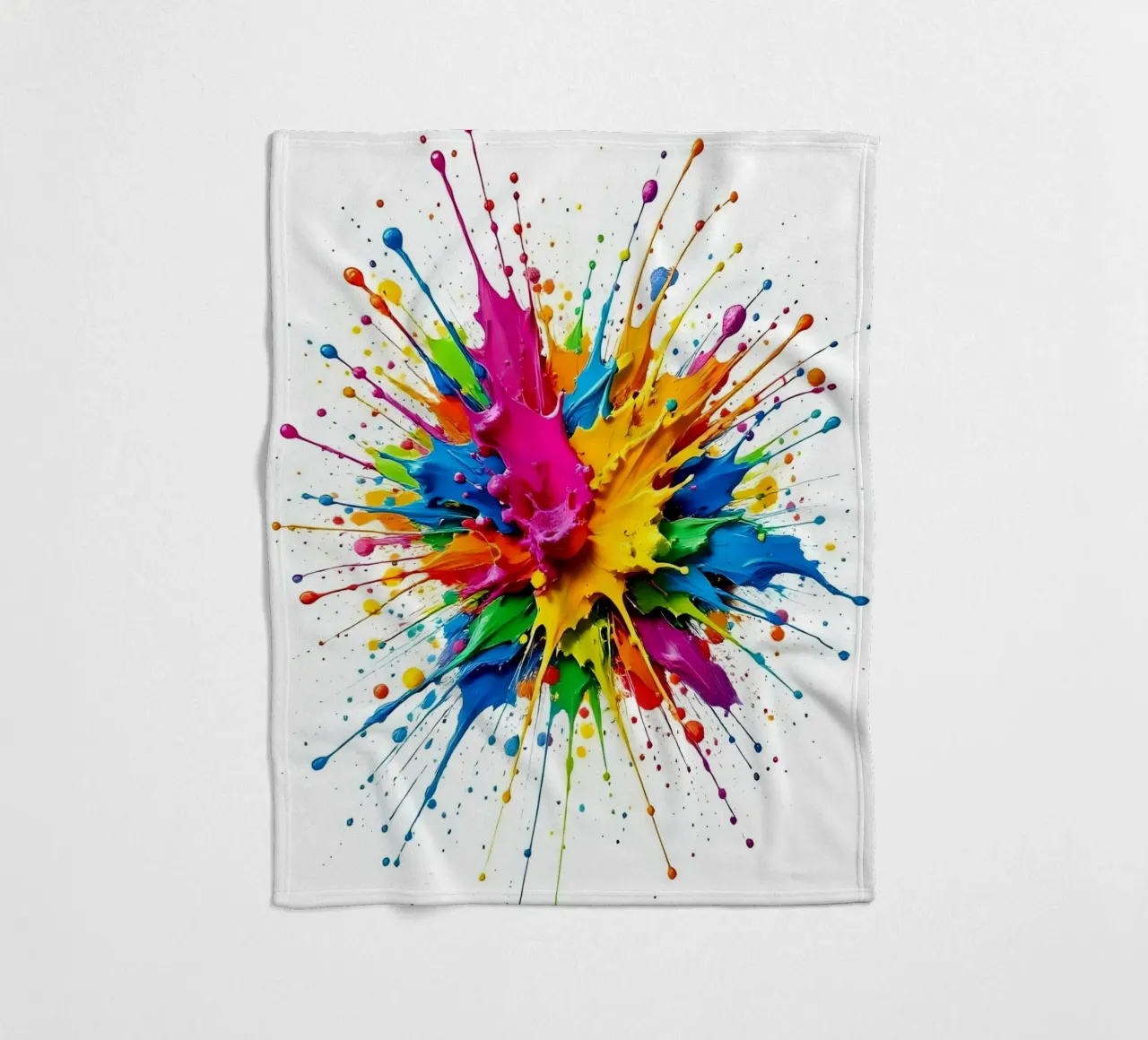 Tache de couleur_StilB_1 plaid polaire de Farb- und Blütenzauber by LK