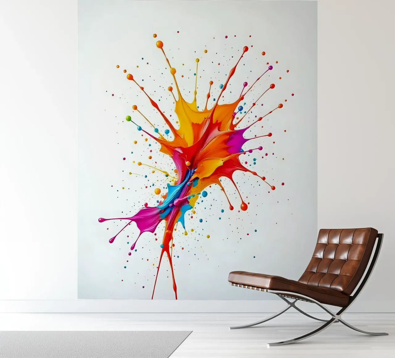 Kleur blob_StyleB_2 fotobehang van Farb- und Blütenzauber by LK