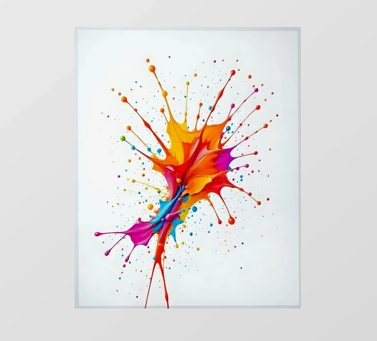 Kleur blob_StyleB_2 fotobehang van Farb- und Blütenzauber by LK