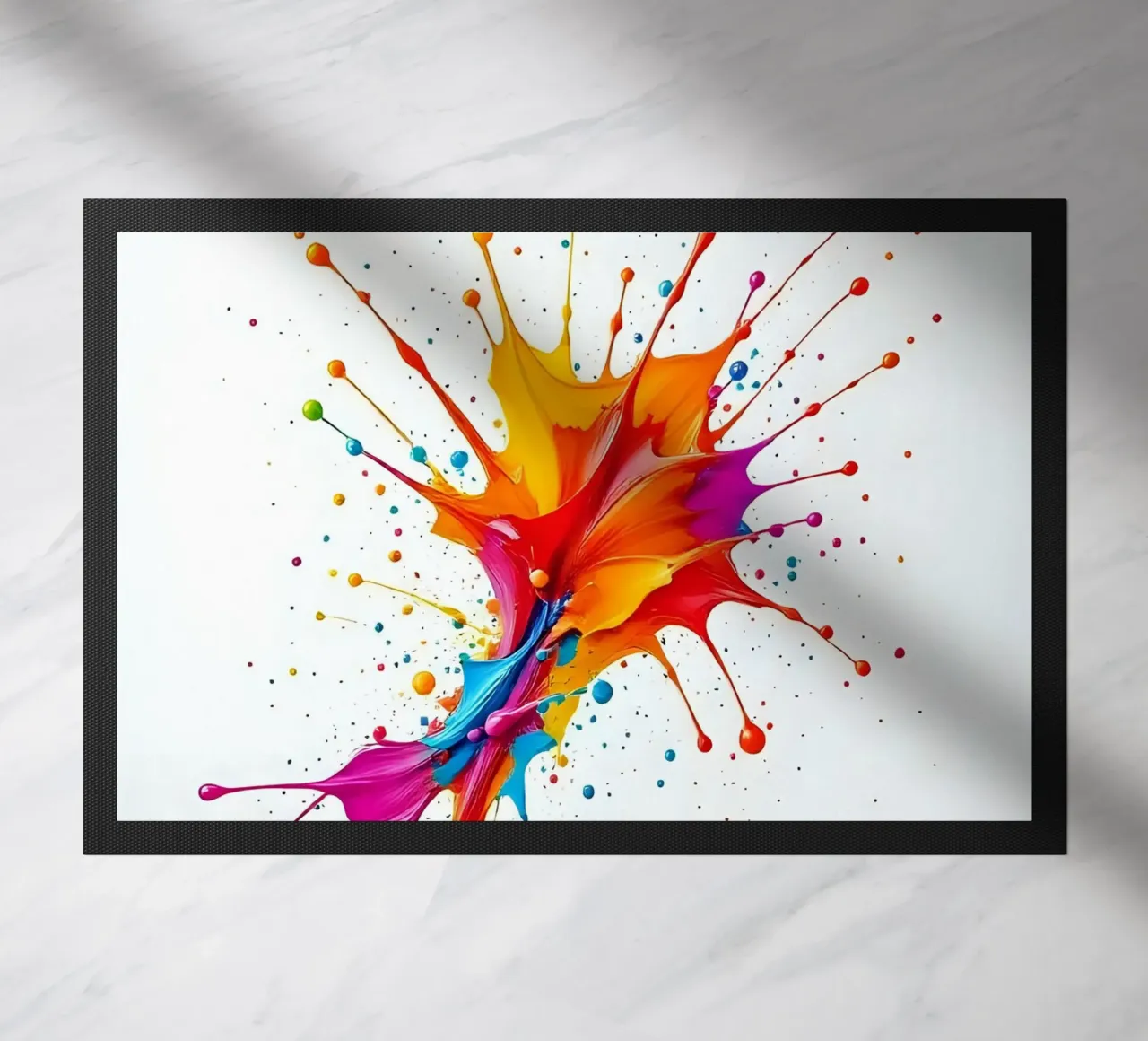 Tache de couleur_StilB_2 paillasson de Farb- und Blütenzauber by LK