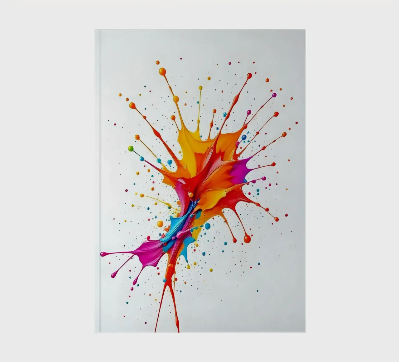Colour blob_StyleB_2 notebook by Farb- und Blütenzauber by LK