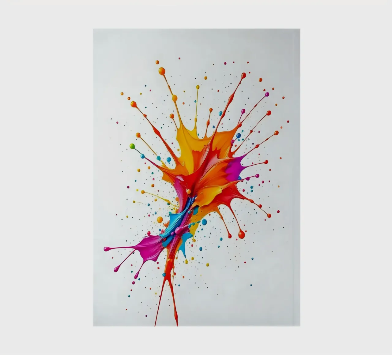 Colour blob_StyleB_2 notebook by Farb- und Blütenzauber by LK
