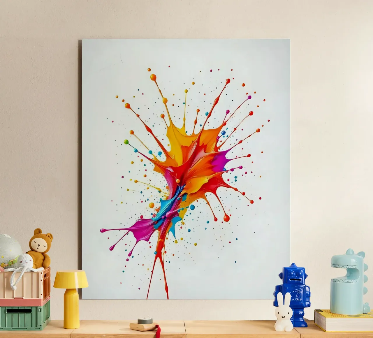Colour blob_StyleB_2 alu-dibond by Farb- und Blütenzauber by LK